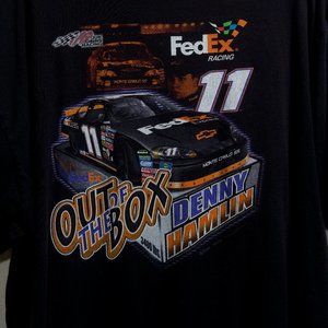 Chase Authentics Denny Hamlin FedEx Racing Tee XXL